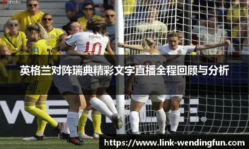 英格兰对阵瑞典精彩文字直播全程回顾与分析