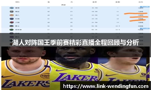 湖人对阵国王季前赛精彩直播全程回顾与分析